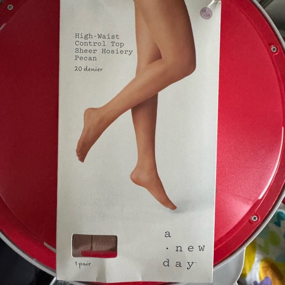 a new day Accessories - A New Day High-Waist Control Top Sheer Hosiery